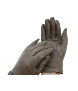 Gants en cuir véritable...