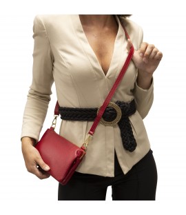 Borsa in vera pelle Made in...