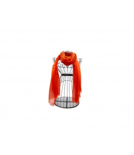 Cotton blend scarf
