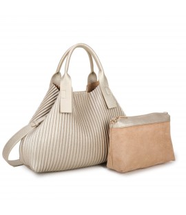 Sac à bandoulière plissé...