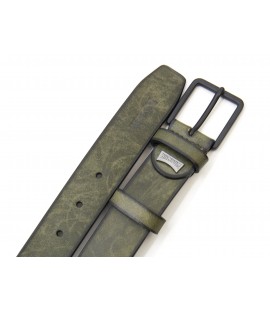 Ledergürtel mit Farbverlauf