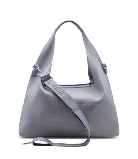 Weiche Hobo-Tasche mit Clutch