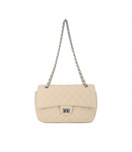 Bolso acolchado de polipiel 