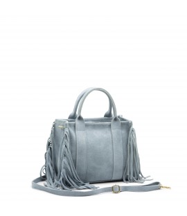 Sac en daim avec franges...