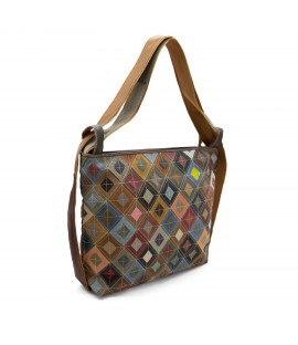 Bandolera de cuero vintage