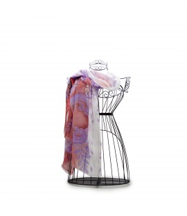Patterned scarf 100%Tencel 