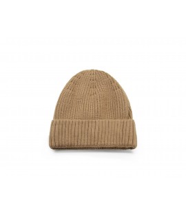 Gorra lisa de canalé con...