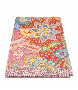 Foulard à motifs floraux
