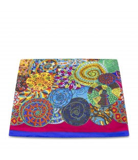 Geometric patterned scarf

