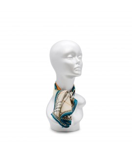 Viscose patterned scarf and...
