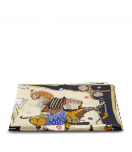 Foulard in 100% seta 85x85cm