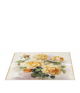 100% silk scarf 50x50cm