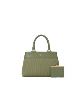 Set CB: Bolso de polipiel...