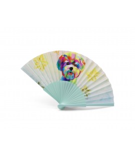 Animal patterned fan