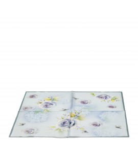 100% silk scarf 50x50cm