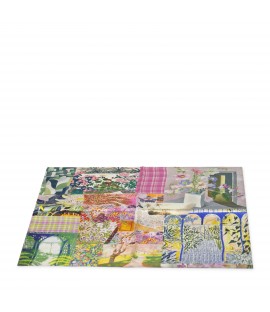 Echarpe 100% soie 50x50cm