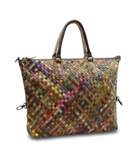 Sac à main à effet mosaïque...