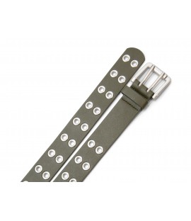 Ceinture en cuir avec...