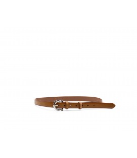 Genuine denim leather belt 