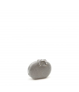 Runde Clutch Bag mit...