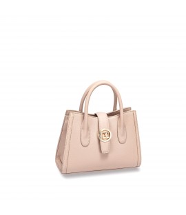 Bolso con logo metálico...