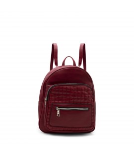 Leatherette backpack with...