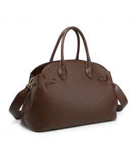 Faux leather shoulder bag...