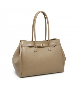 SHOPPING BAG IN ECOPELLE...