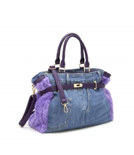 Vivian VIV2211 denim handbag