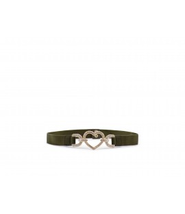 Ceinture avec cœur et strass
