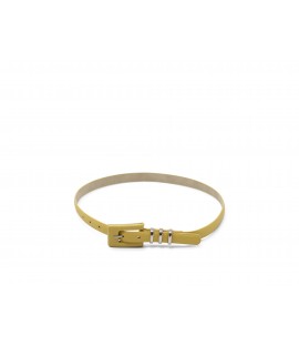 Women's leatherette belt 
