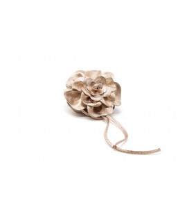 Ceinture à fleurs en cuir...