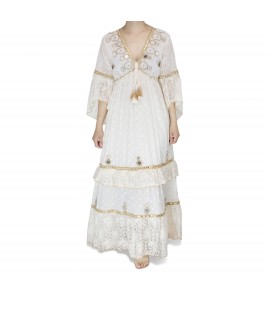 Robe de plage en coton