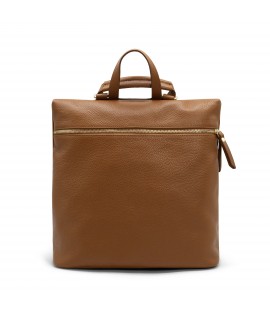 GENUINE LEATHER BACKPACK...
