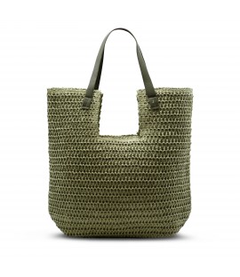 Bandolera de rafia de playa 