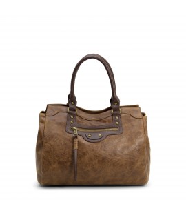 Handtasche aus Kunstleder...