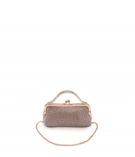 Bolso de mano con pedrería