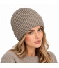 CASHMERE WOOL BEANIE
