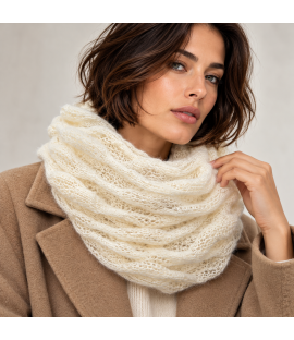DOUBLE-WRAP NECKWARMER WITH...