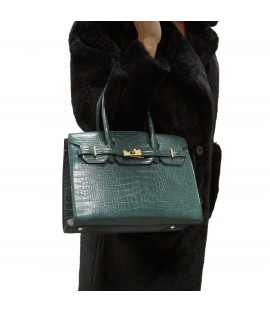 MIS0906 Leatherette Hand Bag