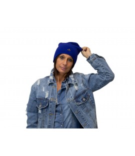 Casquette en laine mélangée...