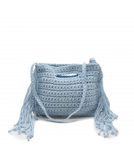 Sac de plage en macramé