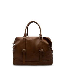 Leatherette travel bag