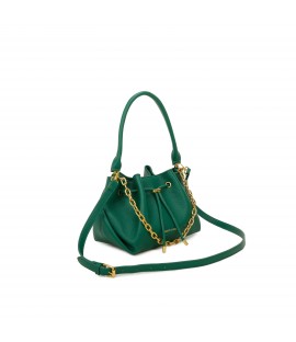 Coveri leatherette bucket bag