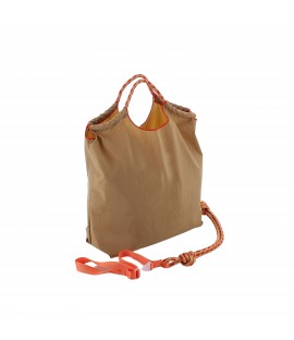 Handtasche aus Stoff mit...